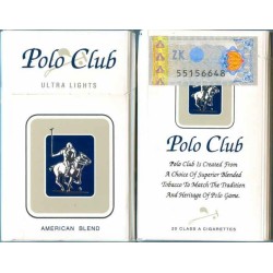 France French ROYALE CLUB with Iran Tax Label & Persian Health Warning Unopened Full Cigarette Pack