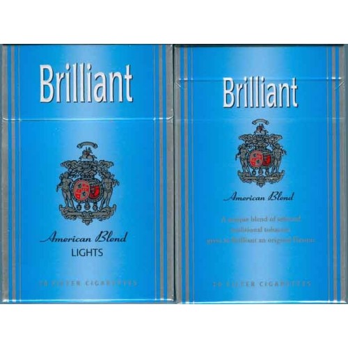 France French BRILLIANT for UAE with Arabic Health Warning Unopened Full Cigarette Pack