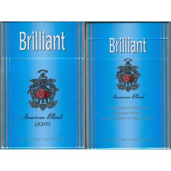 France French BRILLIANT for UAE with Arabic Health Warning Unopened Full Cigarette Pack