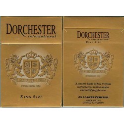 UK Great Britain DORCHESTER International King Size Unopened Full Cigarette Pack