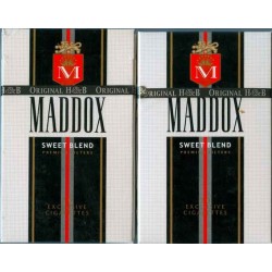 Netherlands Holland Dutch MADDOX Unopened Full Cigarette Pack