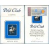 POLO CLUB LIGHTS with Iran Tax Label & Persian Health Warning Unopened Full Cigarette Pack