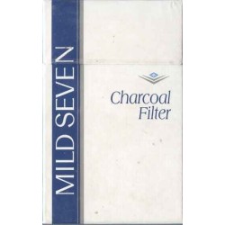 MILD SEVEN Charcoal Filter with Iran Tax Label & Persian Health Warning Unopened Full Cigarette Pack