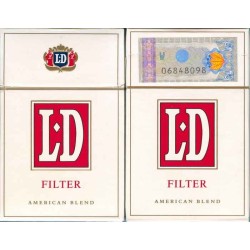 L.D Filter King Size Unopened Full Cigarette Pack