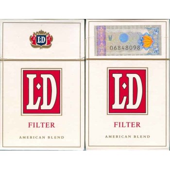L.D Filter King Size Unopened Full Cigarette Pack