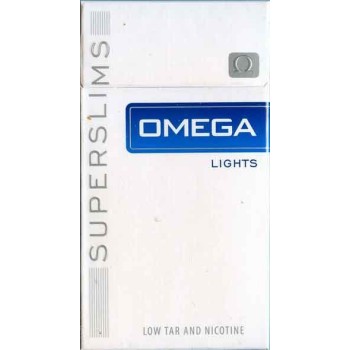 OMEGA Lights Unopened Full Cigarette Pack