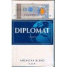 USA DIPLOMAT LIGHTS King Size with Iran Tax Label & Persian Health Warning Unopened Full Cigarette Pack