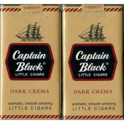 USA CAPTAIN BLACK Little Cigars Unopened Full Cigarette Pack
