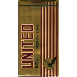 UNITED 100's Unopened Full Cigarette Pack