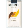 MERIT Lights 100's Unopened Full Cigarette Pack