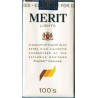 MERIT Lights 100's Unopened Full Cigarette Pack