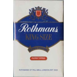 England ROTHMANS King Size Unopened Full Cigarette Pack