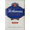 England ROTHMANS King Size Unopened Full Cigarette Pack