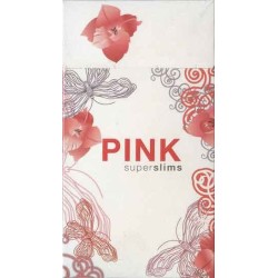 U.A.E. PINK Superslims Unopened Full Cigarette Pack