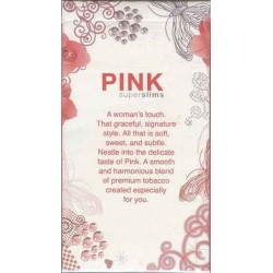 U.A.E. PINK Superslims Unopened Full Cigarette Pack