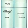 Germany DAVIDOFF Menthol Lights Slims for UAE with Arabic Health Warning Inscrpts Unopened Full Cigarette Pack