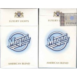 Iran Tax Label MAGNA Unopened Full Cigarette Pack