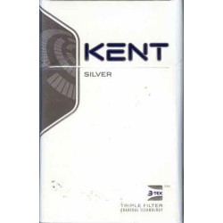 KENT Silver with Arabic Health Warning Unopened Full Cigarette Pack