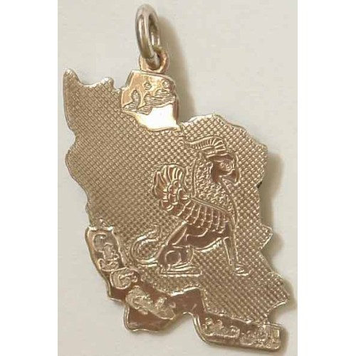 Persia Map Sterling Silver 925 Achaemenian Takht-e Jamshid Persepolis composite figure for King Necklace Persia Map Sterling Silver 925 Achaemenian Takht-e Jamshid Persepolis composite figure for King Necklace