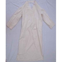 Iran Islam Tewlver Shia Imami Clergic Rohani Akhund Mulla Fostoos Summer Jubba Qaba in Cream Color