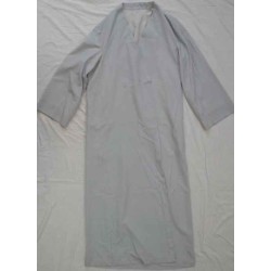 Iran Islam Tewlver Shia Imami Clergic Rohani Akhund Mulla Fostoos Summer Jubba Qaba in Blue-Gray Color