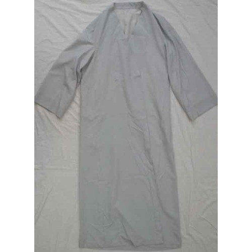 Iran Islam Tewlver Shia Imami Clergic Rohani Akhund Mulla Fostoos Summer Jubba Qaba in Blue-Gray Color