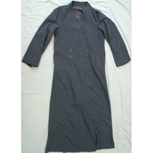 Iran Islam Tewlver Shia Imami Clergic Rohani Akhund Mulla Fostoos Summer Jubba Qaba in Dark Slate Gray Gray ( Charcoal ) Color