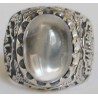 Iran Islam Shia Imam Ali Name Natural Dur-e Najaf Sterling Silver 925 Ring