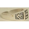 Iran Islam Shia Imam ALI Name on front & Sides of Sterling Silver 925 Ring