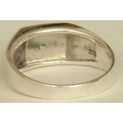 Iran Islam Shia Imam ALI Name on front & Sides of Sterling Silver 925 Ring