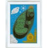 Iran Mysterious Sciences Charm Talisman Taweez Jame' White Magic Card