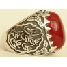 Iran Islam Shia Imam Ali Name Natural Jasper Sterling Silver 925 Ring