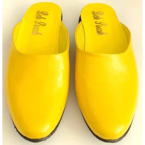 Iran Islam Tewlver Shia Imami Clergic Rohani Akhund Mulla Naalain ( Shoes ) in Yellow Color