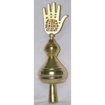 Iran Islam Shia Ashura Azadari Matam of Imam Husain a.s. PANJTAN HAND ALAM for Wooden FlagPole Ornament