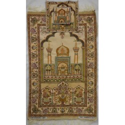 Iran Islam Shia Holy Shrine of Imam Reza A.S. in Mashhad Sajjadah Prayer Rug