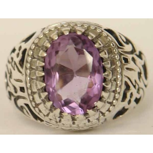 Iran Islam Shia Imam ALI-ON MA' AL-HAQQ Natural Amethyst Sterling Silver 925 Ring Iran Islam Shia Imam ALI-ON MA' AL-HAQQ Natural Amethyst Sterling Silver 925 Ring