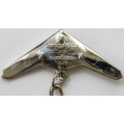 Iran ABS Plastic Toy Model of the Captured U.S. RQ-170 Sentinel High-Altitude Stealth Drone Key Chain