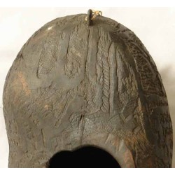 Iran Islam Shia followers of Imam Ali Dervish Sufi Hand-Made Wooden Kashkul Bowl