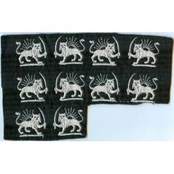 10 x Original Lion & Sun Iran Shah Pahlavi Era Military Embroidered Patch