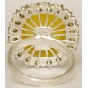 Iran Natural Yellow Agate Aqeeq Aqiq Silver 900 Lady's Ring