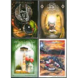 34 Different Labels of Islam Shia Islamic Religious Sites & Arabic Calligraphy relating Imam Ali