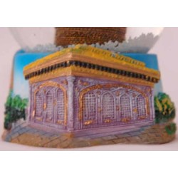 Iran Islam Shia Mashhad Imam Reza Holy Shrine with Hand-Painted 3D Thick Pictures Desk / Table Decoration Water Ball