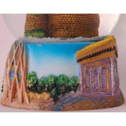 Iran Islam Shia Mashhad Imam Reza Holy Shrine with Hand-Painted 3D Thick Pictures Desk / Table Decoration Water Ball