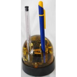 Islam Mecca Kaaba Water Ball Desk Pen Holder