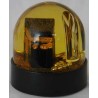 Islam Mecca Kaaba Water Ball with Battery Light Desk Pen Holder