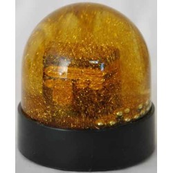Islam Mecca Kaaba Water Ball with Battery Light Desk Pen Holder