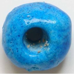 Iran Persian Mysterious Sciences Charm Talisman Blue-Turquoise Ceramic KHARMOHREH