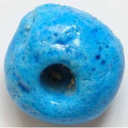 Iran Persian Mysterious Sciences Charm Talisman Blue-Turquoise Ceramic KHARMOHREH