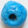 Iran Persian Mysterious Sciences Charm Talisman Blue-Turquoise Ceramic KHARMOHREH