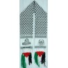 Palestine Islam Islamic HAMAS Military Party Stole (Shoulder Scarf, Shawl, Shal) to free Al-Quds